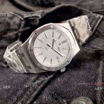 Best Quality Audemars Piguet Royal Oak Replica Watches 44mm Stainless Steel White Face